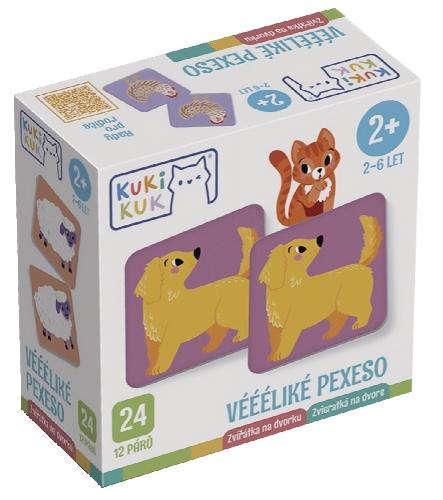 KukiKuk Véééliké pexeso, 1 KS