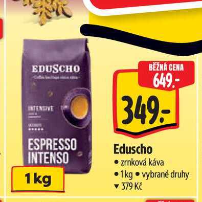 Eduscho zrnková káva 1kg