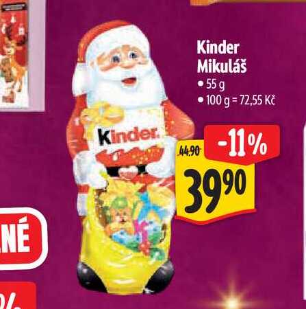 Kinder Mikuláš 55 g