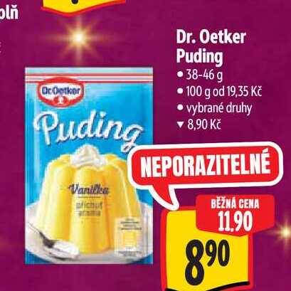 Dr. Oetker Puding  38-46 g