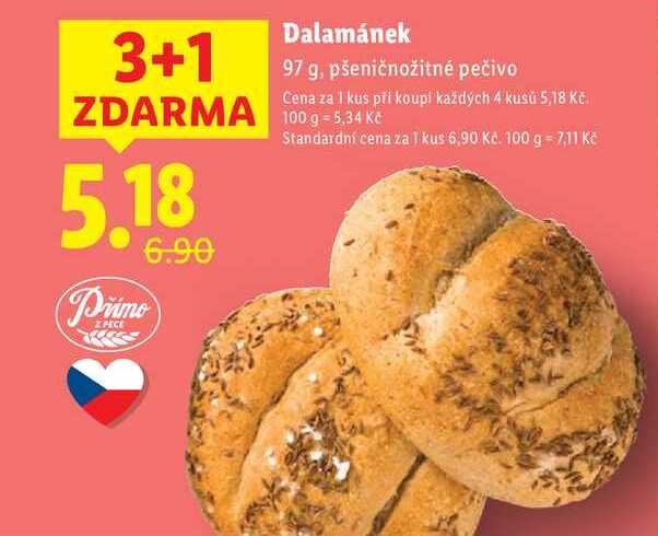 Dalamánek, 97 g