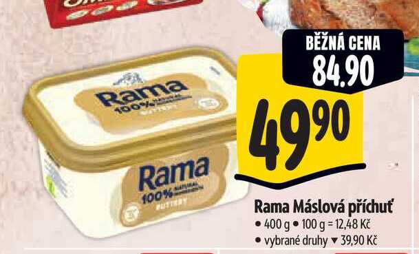 Rama Máslová příchuť 400 g