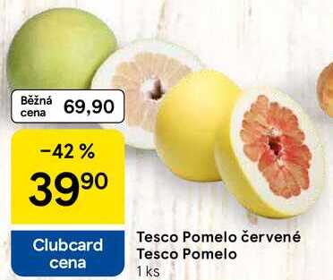 Tesco Pomelo červené, 1 ks 