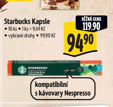 Starbucks Kapsle 10 ks