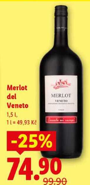 Merlot del Veneto, 1,5 l