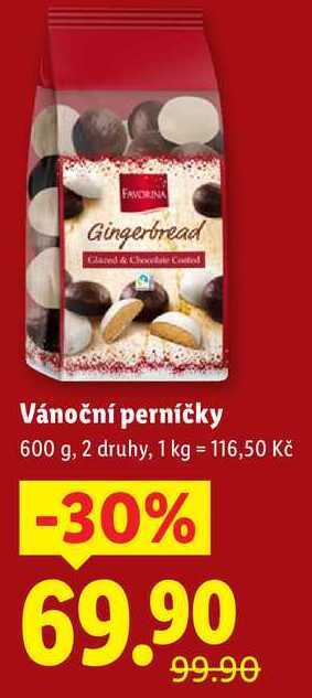 Vánoční perníčky, 600 g