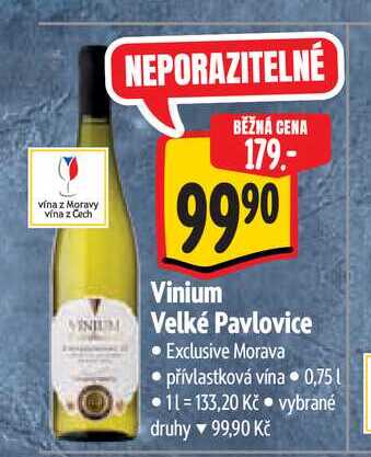 Vinium Velké Pavlovice 0,75 l
