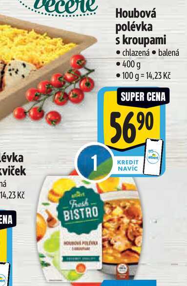 Houbová polévka s kroupami 400 g