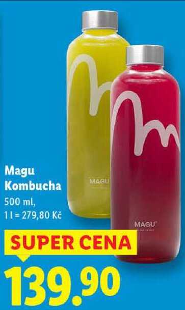 Magu Kombucha, 500 ml