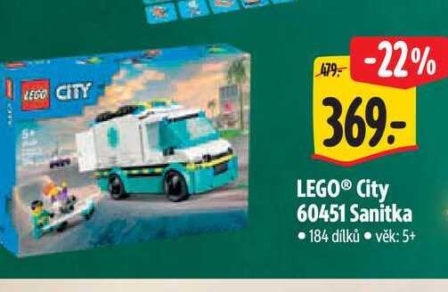 LEGO® City 60451 Sanitka