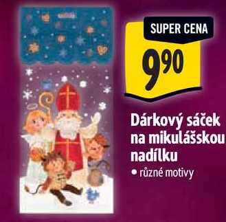 Dárkový sáček na mikulášskou nadílku