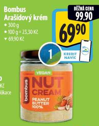 Bombus Arašídový krém, 300 g