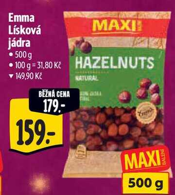 Emma Lísková jádra, 500 g 