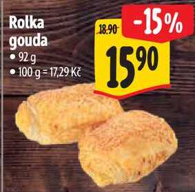 Rolka gouda, 92 g