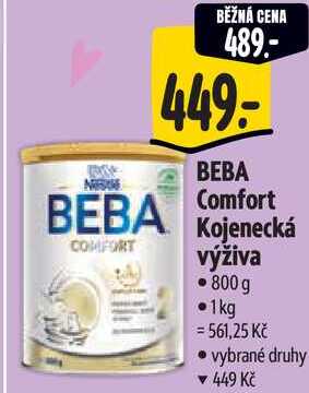 BEBA Comfort Kojenecká výživa, 800 g