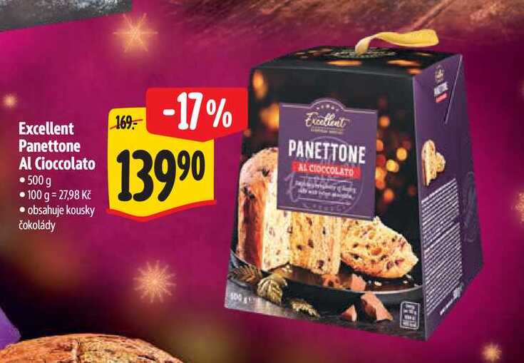 Excellent Panettone Al Cioccolato  500 g