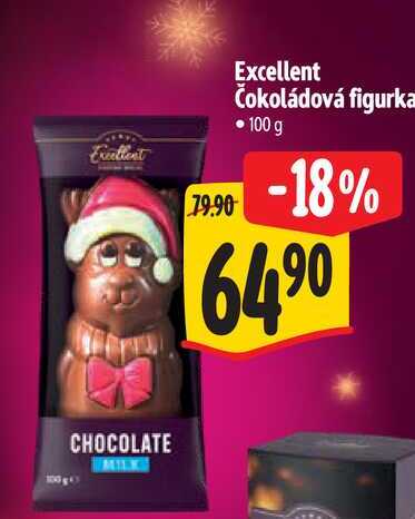 Excellent Čokoládová figurka  100 g