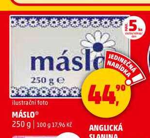 MÁSLO, 250 g