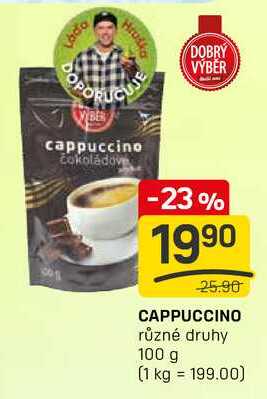CAPPUCCINO různé druhy 100 g