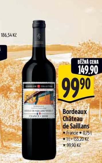 Bordeaux Château de Saillans  0,75 l
