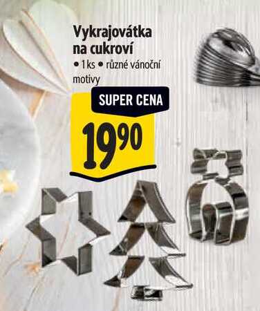 Vykrajovátka na cukroví   1 ks 
