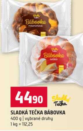 SLADKÁ TEČKA BÁBOVKA 400 g