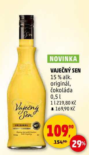 VAJEČNÝ SEN, 0,5 l