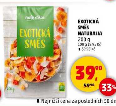 EXOTICKÁ SMĚS NATURALIA, 200 g