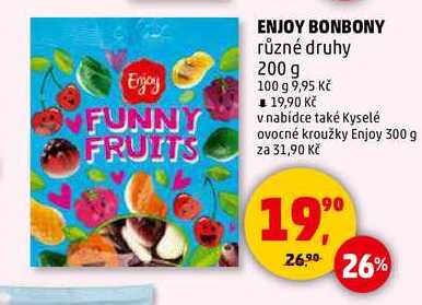 ENJOY BONBONY, 200 g