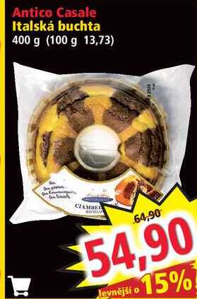 Antico Casale Italská buchta, 400 g