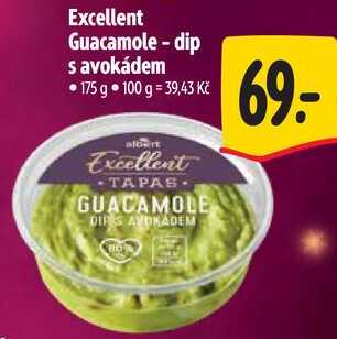 Excellent Guacamole - dip s avokádem, 175 g 1