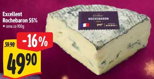 Excellent Rochebaron 55%, cena za 100 g