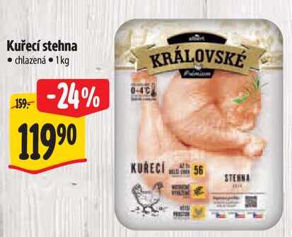 Kuřecí stehna, 1 kg