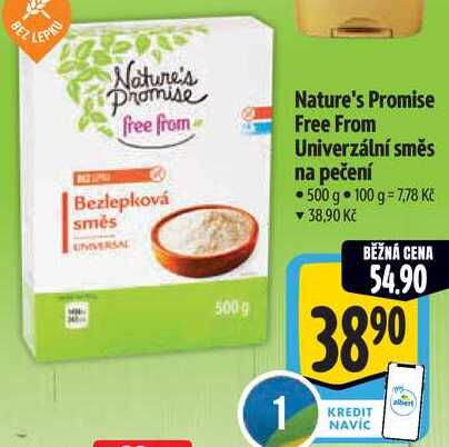 Nature's Promise Free From Univerzální směs na pečení, 500 g