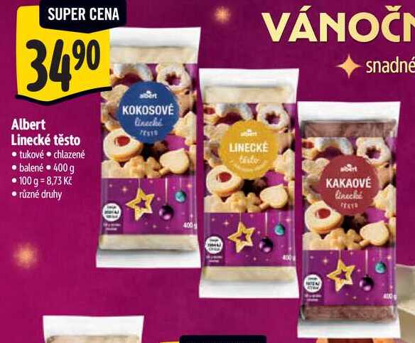  Albert Linecké těsto, 400 g