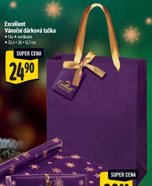 Excellent Vánoční dárková taška
