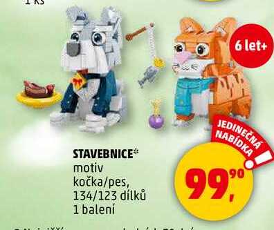 STAVEBNICE, 1 balení