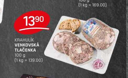 VENKOVSKÁ TLAČENKA 100 g