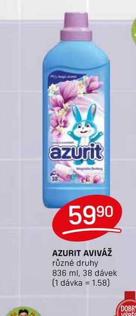 AZURIT AVIVÁŽ různé druhy 836 ml, 38 dávek