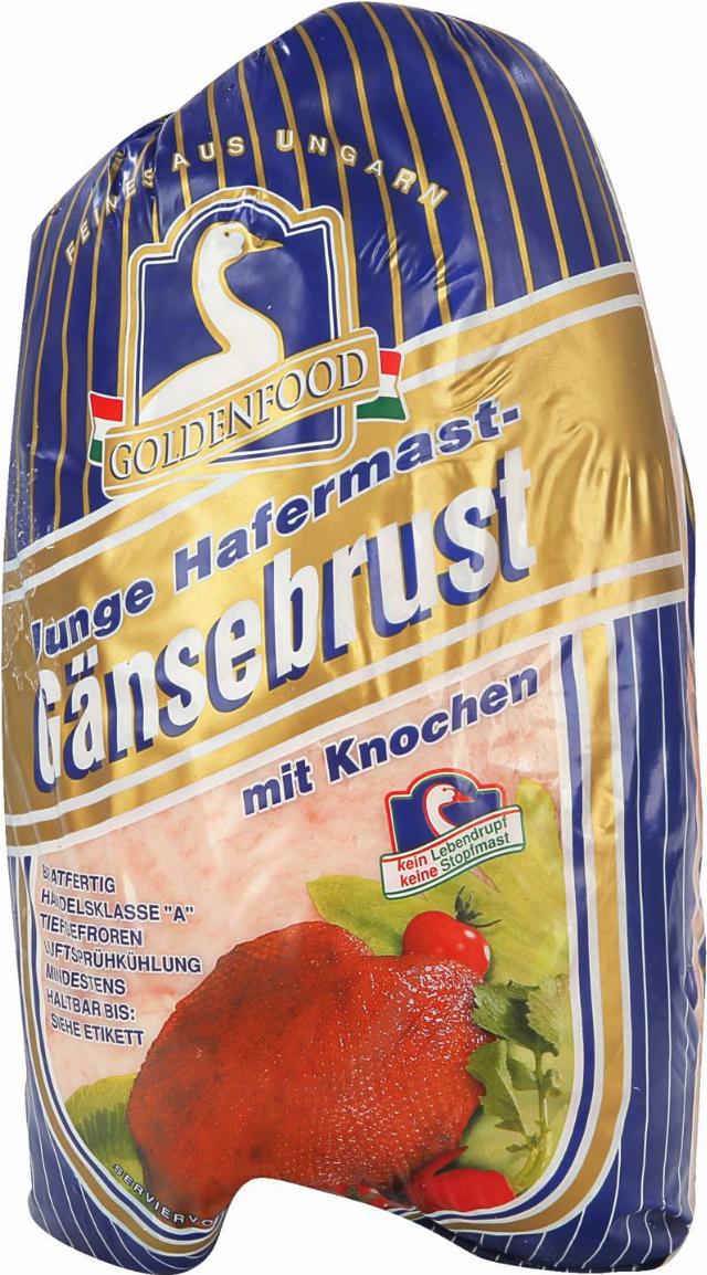 Husí prsa mražená