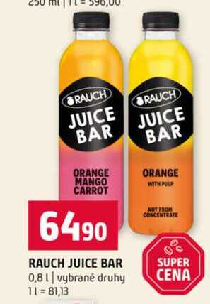 RAUCH JUICE BAR 0,8 l