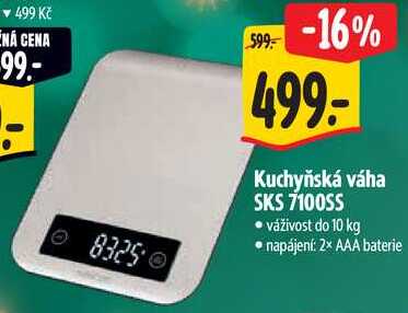 Kuchyňská váha SKS 7100SS