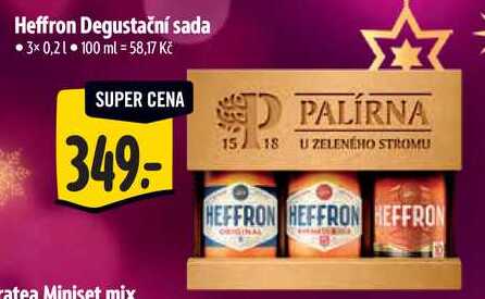 Heffron Degustační sada, 3x 0,2 l