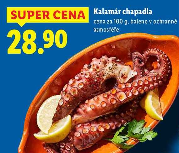 Kalamár chapadla, cena za 100 g