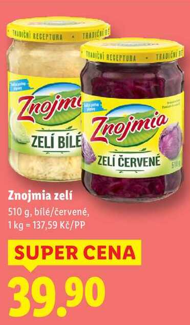 Znojmia zelí, 510 g