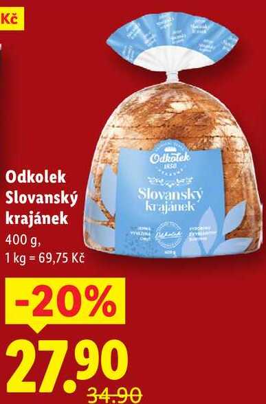 Odkolek Slovanský krajánek, 400 g