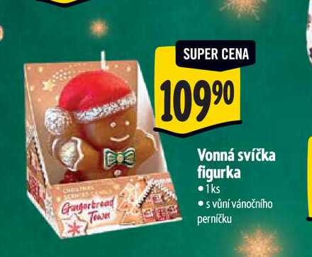 Vonná svíčka figurka  1ks