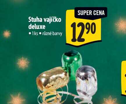 Stuha vajíčko deluxe  1 ks  