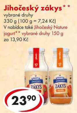 Jihočeský zákys, 330 g
