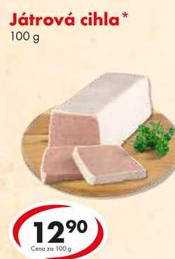 Játrová cihla, 100 g